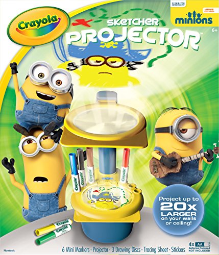 Preisvergleich Produktbild MINIONS Crayola Sketcher Projector – Zeichen-Projektor