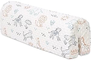 HAVARGO Bettkantenschutz für Kinderbetten, Bettschiene Stoßfänger Schutz, Schutz für Bettrahmen Rand Schutz Kleinkinder Kinderbett, abnehmbare Abdeckung -90CM