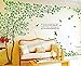 Produktbild WallStickersDecal Riesige grüne Paar Baum Wandtattoo Sticker 6 Wege zu gelten 170cm (H)