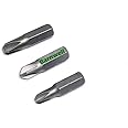 Barnwell Set of 3 Security Tamperproof TORQ-Set Screwdriver Bits 6,8,10 Offset Philips