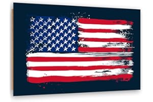 carowall CAROWALL.COM Stampa d'Arte opera d'arte Immagine da parete blu 70x50 cm