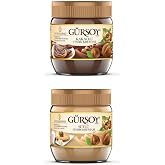 G&uuml;rsoy S&uuml;tl&uuml; Fındık Kreması 400 G &amp; Kakaolu Fındık Kreması 400 G