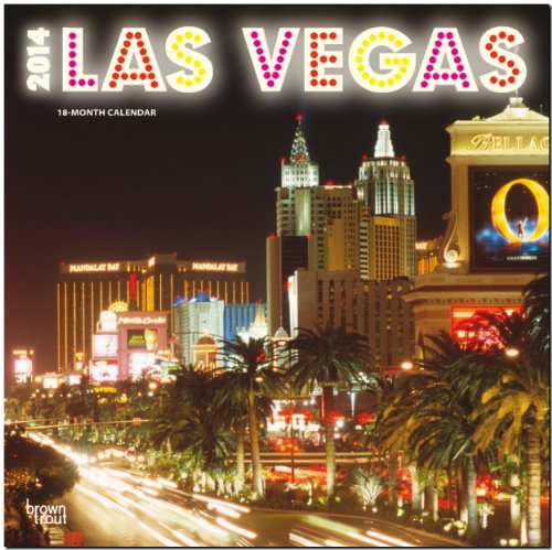 Las Vegas 2014: Original BrownTrout-Kalender [Mehrsprachig] [Kalender]