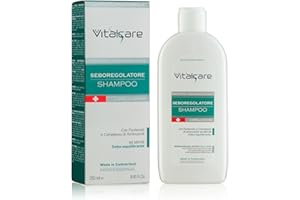 DIAMOND INTERNATIONAL Vitalcare | Swiss - Shampoo Seboregolatore, Purificante e Sebo-Normalizzante, ad Attività Sebo-Equilibrante, con Pantenolo e Complesso di Aminoacidi, 250 ml