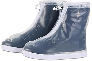 ZYEKIU Cubrezapatos Protector Calzado Lluvia Cubre Zapatos Cubre Botas para Lluvia Cubrezapatos Impermeable Antideslizante Reutilizable Cubrecalzado para Días Lluvioso Nieve Unisexo