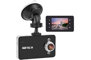ACNA Dash Cam 1080P Full HD Dash Camera In Car Dual Dashboard Camera 170°Wide Angle HDR with 3.0" LCD Display Night Vision, Motion Detection, Parking Monitor, G-sensor (Black)