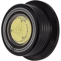 Stabilisateur Platine Vinyle YEHEI 60Hz - Avec Niveau à Bulle, Poids En Alliage Aluminium, Diamètre Max 76 Mm
