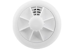 ULTRAFIRE FIRE SAFETY UltraFire ULLH10 10 Year Long Life Battery Heat Detector for Kitchens, Garages, Loft etc