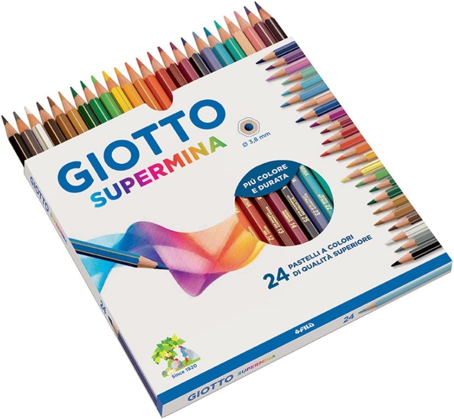 Test Complet & Analyse de Fiabilité : GIOTTO Supermina - Astuccio da 24 Matite a Pa