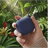 Anker Sound Core Liberty 5 Kılıf Askı Aparatlı Mat Silikon Lacivert
