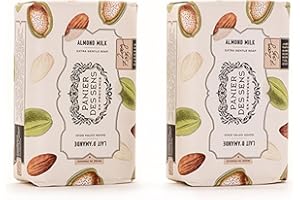Panier des Sens - Sapone Solido – Sapone Mani & Corpo alla Mandorla - Con Olio di Karité - Cura per Donne e Uomini - Naturale con il 97% di Ingredienti Naturali – 2x200g
