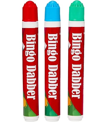 Pennarelli Per Bingo Evelay | Confezione Da 6 Colorati | Dabber Per Biglietti Da Bingo - Foto 12