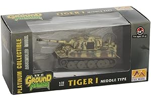 FALLER Easy Model 36212 - Modellino carro Armato Tiger I del 508° Battaglione, Italia 1944, Scala 1:72