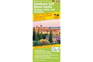 Gardasee Süd, Basso Garda, Sirmione, Garda, Salò, Bardolino: Wander- und Radkarte mit Ausflugszielen & Freizeittipps, wetterfest, reißfest, abwischbar, GPS-genau. 1:35000 (Wander- und Radkarte: WuRK)