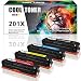 Produktbild 4 Packs Cool Toner Kompatibel für HP 201X CF400X CF401X CF402X CF403X für Toner HP Color Laserjet Pro MFP M277DW Toner MFP M277dw HP Color Laserjet Pro M252dw M252n HP M277 M252 HP MFP M277n M274n