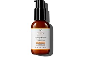 KIEHL'S Powerful-Strength Line-Reducing Concentrate, glättendes Anti-Aging-Serum, Gesichtsserum mit 12,5% Vitamin-C und Hyaluronsäure zur Verringerung von Falten