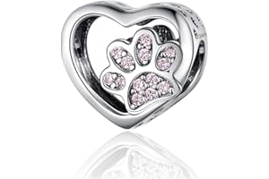 Lorrifal Breloque en argent sterling 925 pour bracelets Pandora pour femmes et filles