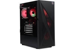BEDROCK COMPUTERS BEDROCK GARNET Gaming PC – GTX 1050 Ti 4GB – i5 7500 – 16GB DDR4 – 240GB SSD – 1TB HDD – Windows 11 – Wi-Fi