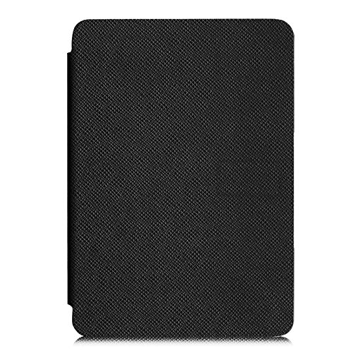 Kindle (7.Gen 2014 Modell) Hülle Case – Fintie Ultra Slim Lightweight Schutzhülle Tasche Etui Cover – Die dünnste und leichteste Hülle für Amazon Kindle (nur geeignet für Kindle 2014 Modell mit Touchscreen), Schwarz - 7