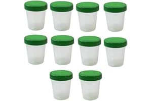 Ratiomed Urinbecher 100 Stück 125 ml mit Schraubdeckel grün Carmesin®-Bundle