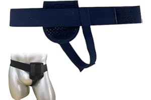 BIAS&BELIEF Ceinture de Soutien Hernie Inguinale pour Homme Élastique Hernie Inguinale Slip Bandage Post Et Pré-Chirurgie Herniaire Soulage Efficacement La Douleur Convient Côté Gauche Ou Droit ,Left,1Pcs