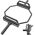 Kipika Multi-Grip Olympic Barbell,Versatile for Bench Press, Deadlifts, Shrugs, Squats, and Farmers Carries,Compatible with 2" Olympic Plates.