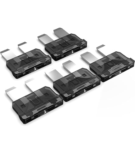 Aerzetix Fusibile Piatto MIDI Arancione 40A 32V 19mm – Per Auto, Camion E Circuiti 6V/12V/24V