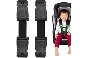 VEOIRXU Clip Cinturon Silla Bebe, Clip para Asiento De Coche, Clip del Pecho del Asiento del Niño, Hebilla De Seguridad del Asiento del Bebé, Evita Que el Niño Saque los Brazos del Arnés