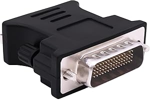 YARCHONN LFH DMS-59 Pin to HDMI 1.4 Adapter 59 Pin DVI macho a HDMI hembra Convertor Connector for PC Desktop Graphics Card Computer Accessory