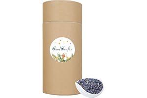 COOLCRAFTS CoolCraft Dried Lavender Flower Buds, Natural Premium Grade, Perfect for Lavender Sachet, Soap, Candles, Wedding Toss, Cooking - 4 OZ (115g)