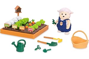 Li'l Woodzeez - Jeu de jardin - Jardin des jouets - Accessoires pour maisons de jeu - 3 ans et +