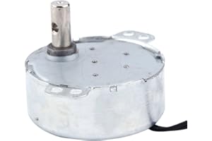 LAZMIN112 Motoriduttore Sincrono 1pc 220-240 V CA 4 W CW/CCW, Basso Consumo, Coppia Elevata, Peso Leggero a Basso Rumore, con Magnete Permanente e Ingranaggi di Riduzione (8-10 giri/min)