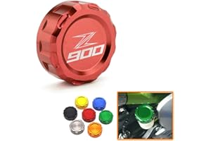 Heinmo Ölabdeckung für Bremsflüssigkeitsbehälter, CNC-Aluminium, für Z900, Z800, Z650, Z750, sieben Farben (rot)
