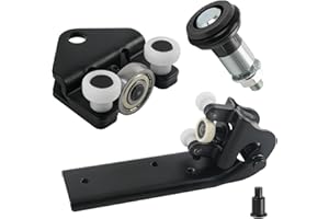 ZWPARTS Guida a Rulli per Porta Scorrevole Sostituzione per 1997-2010 Renault Master Opel Movano Nissan Interstar, Rulli per Porta Scorrevole in Basso Destra 7700352379 2310044 208461