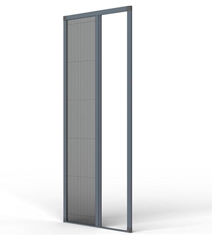 Magnetic Screen Doors Magnetic Door Curtains Fly Screen Anti Mosquito Mesh Curtain With Powerful Magnets And Full Frame Magic Tape 250x200cm Black