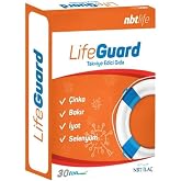 Nbt Life Lifeguard 30 Kaps&uuml;l, &Ccedil;inko, Bakır, İyot, Selenyum, Mineral Takviyesi, Bağışıklık Sistemi Desteği