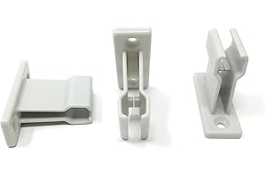 SELVE Lot de 3 supports de manivelle - Blancs - pour manivelle commune ou tige de manivelle