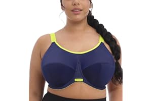Elomi Sujetador Deportivo Energise con Aros de Talla Grande Mujer