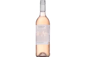 Thomson & Scott Rosé Alcohol Free Wine | Low Sulphate No Alcohol Wine | Finest Non Alcoholic Wines | Provence Style Rose Wine from South Africa 750ml