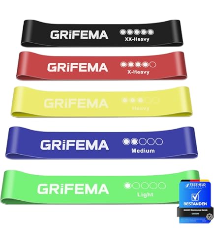 Fasce Elastiche Per Sedie Bambini - 5 Pezzi Multicolore 4-12mm Per ADHD, Fitness E Gambe Irrequiete - Foto 10