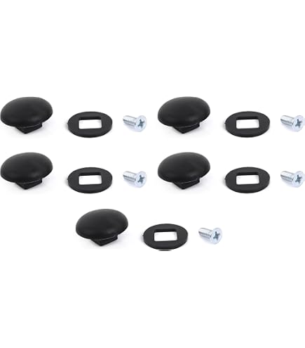Clips Fixation Vitre Voiture - Lot De 2 Avec Vis, Compatible Citroën Berlingo, Peugeot Partner - 7