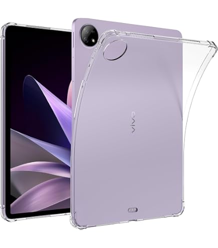 KZIOACSH Clear Case for Lenovo Tab 2025 10.1 Inch, Reinforced