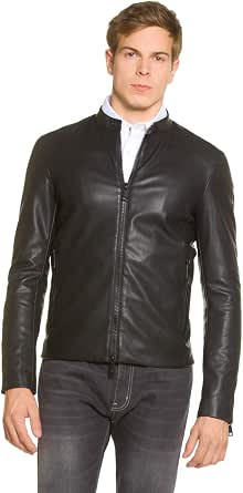Giubbotto Pelle Armani Jeans Uomo Factory Sale, 53% OFF |  www.ingeniovirtual.com
