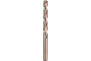 kwb Cobalt HSS-E Metallbohrer Ø 4 mm mit speziellem Spitzenanschliff für exzellente Maßgenauigkeit beim Bohren von schwer zerspanbaren Stoffen mit Akkuschraubern und Bohrmaschinen