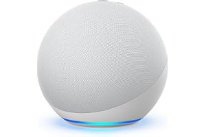 Echo (4th Gen) | smart bluetooth speaker with Alexa and premium sound | Use your voice to control your smart home devices, play music or the Quran, and more (speaks English & Khaleeji) | White