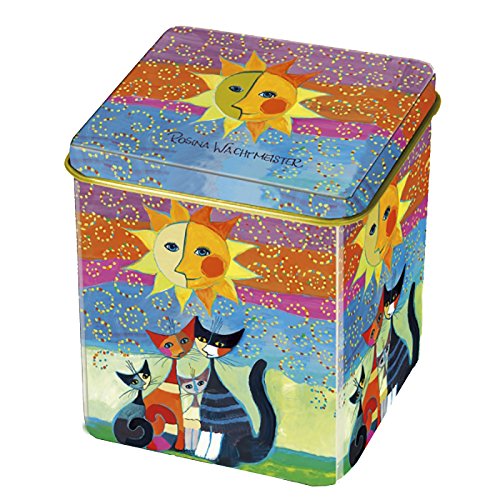 Fridolin 19351 Wachtmeister Momenti di félicita Box Tee-Metall mehrfarbig 8 x 6,8 x 6,8 cm