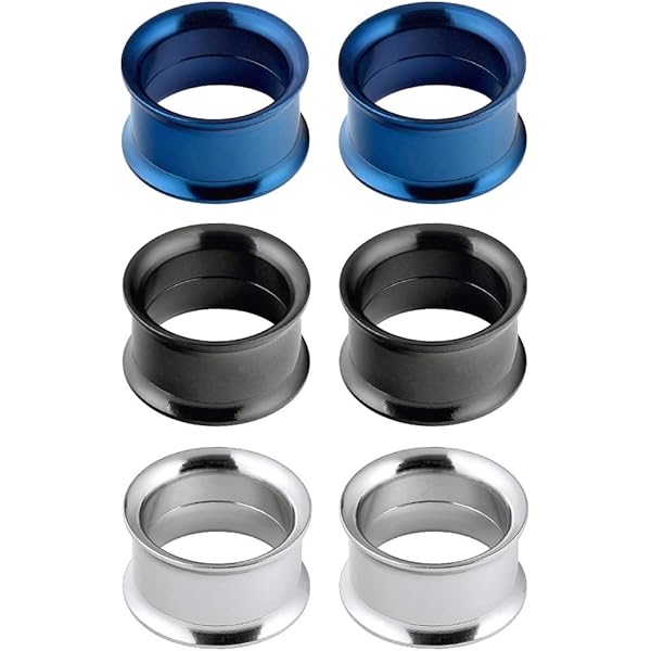 COOEAR Bouchon D'oreille Tunnel Jauge Civière Piercing Dinosaure Vis En Acier Inoxydable