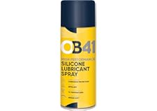 OB41 Silicone Lubricant Spray Perfect For Treating Moving Parts Against The Build Up of Foreign Matter and Rust. Anti-Static 