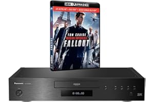 Panasonic DP-UB9000 MULTIREGION for DVD Blu-ray Player Bundle with Mission Impossible Fallout Ultra HD 4K Blu-ray Disc