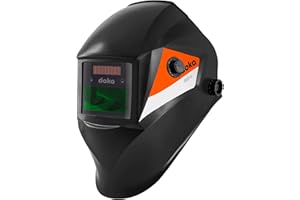 DOKA PRO4 Casco de Soldadura 90 x 35 mm, regulador Externo, oscurecimiento automático, claridad óptica 1/1/1/2, máscara de Soldadura para TIG MIG ARC